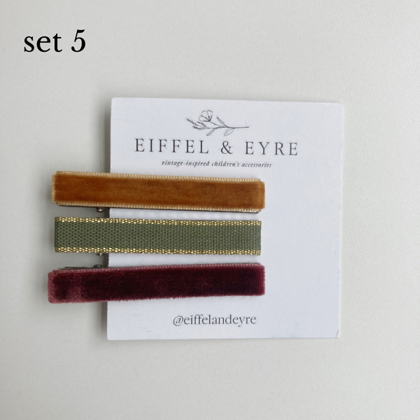 Holiday Collection | Festive Hair Clip Set